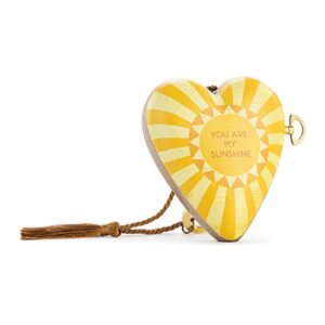 You Are My Sunshine Musical Art Heart – Heart-Shaped Keepsake Gift