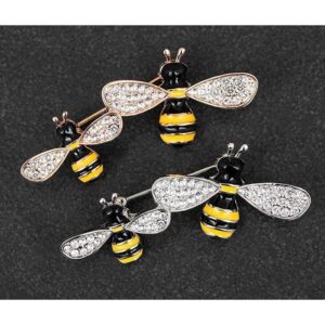 Buzzy Bees Pretty Brooch