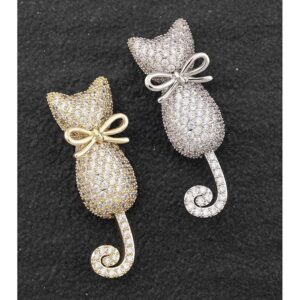 Sparkle Cat Brooch