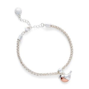 Equilibrium Robins Appear Two Tone Bracelet