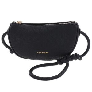Cross Body Boat Bag Black