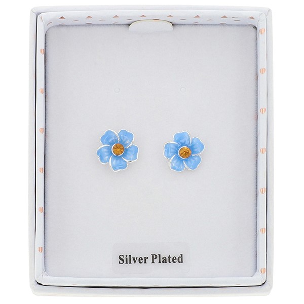 Equilibrium Forget Me Not Flower Stud Earrings - Image 2