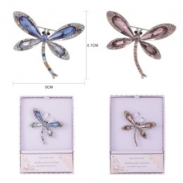 EQ DAZZLING DFLY BROOCH 4