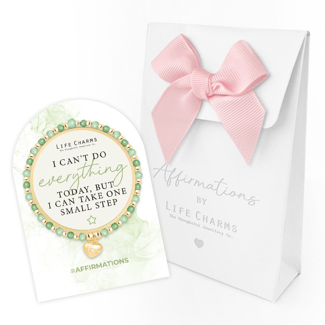Life Charms Affirmation bracelet - Small steps - Image 3