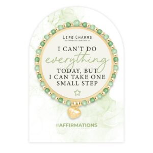 Life Charms Affirmation bracelet - Small steps