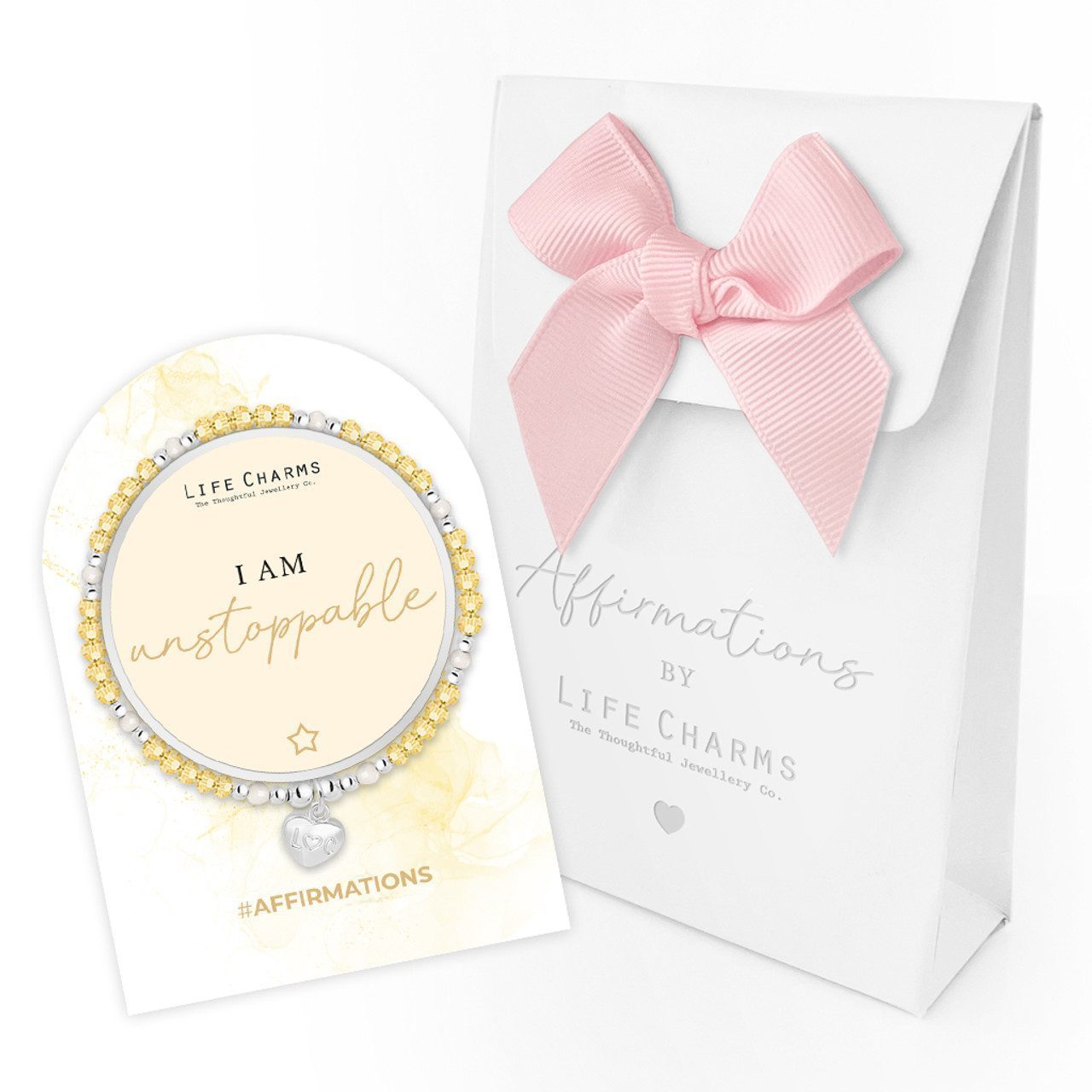 Life Charms Affirmation bracelet - I am unstoppable - Image 3