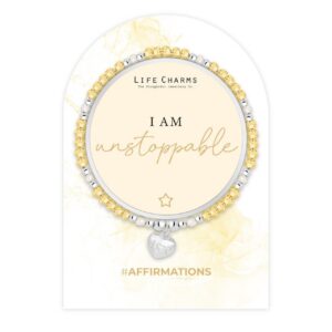 Life Charms Affirmation bracelet - I am unstoppable