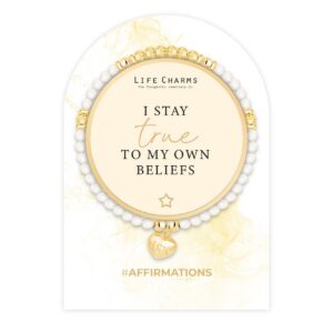 Life Charms Affirmation bracelet - True beliefs