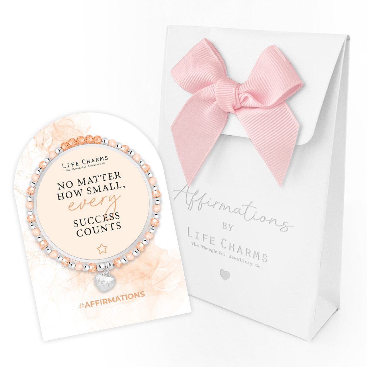 Life Charms Affirmation bracelet - Every success counts - Image 3