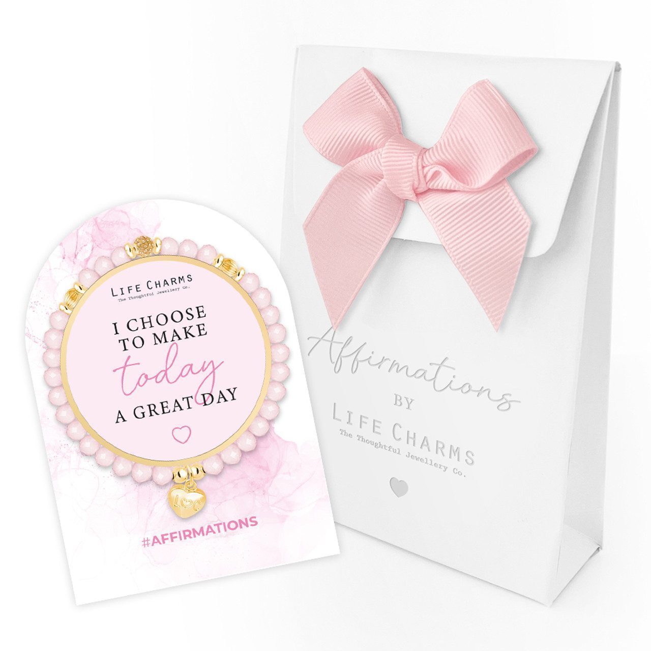 Life Charms Affirmation bracelet - Great day - Image 3