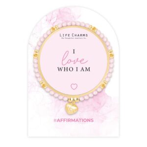 Life Charms Affirmation bracelet - Love yourself