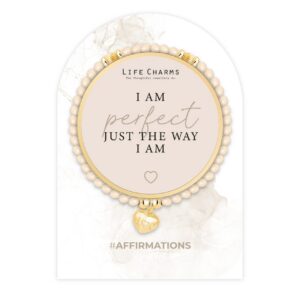 Life Charms Affirmation bracelet - Perfection
