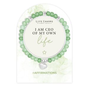 Life Charms Affirmation bracelet - CEO of my life