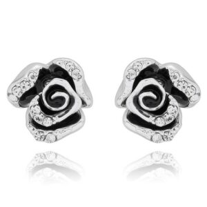 Back To Nature Delicate Rose Silver Plated