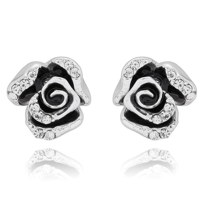 Back To Nature Delicate Rose Silver Plated