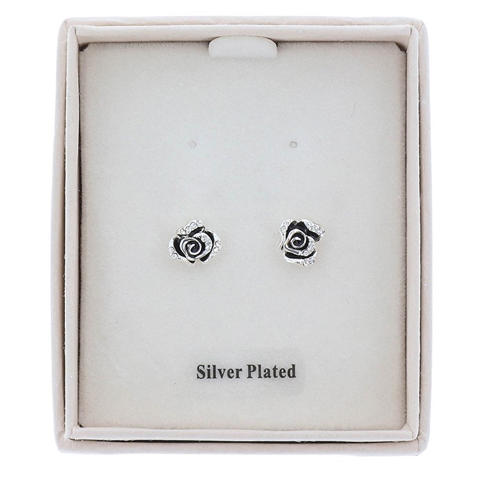 Back To Nature Delicate Rose Silver Plated - Image 2