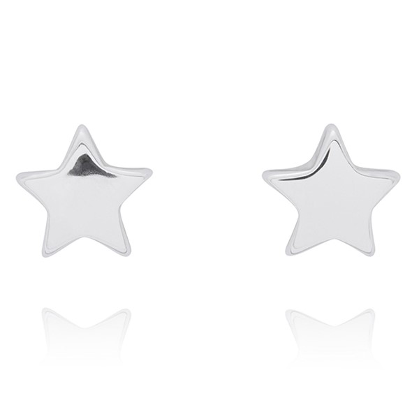 3 Pairs Silver Plated Earrings Butterfly Flower - Image 4